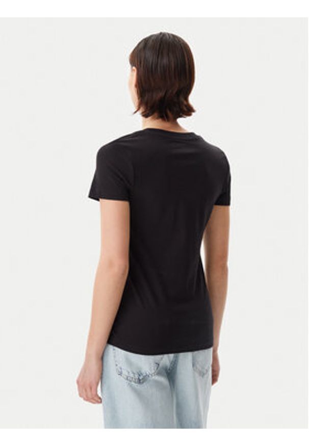 Calvin Klein Jeans T-Shirt Gradient Monologo J20J225252 Czarny Slim Fit. Kolor: czarny. Materiał: bawełna. Wzór: gradientowy