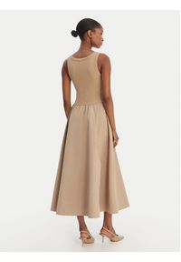 Weekend Max Mara Komplet bluza i sukienka Destino 2615631021 Beżowy Relaxed Fit. Kolor: beżowy. Materiał: bawełna #7