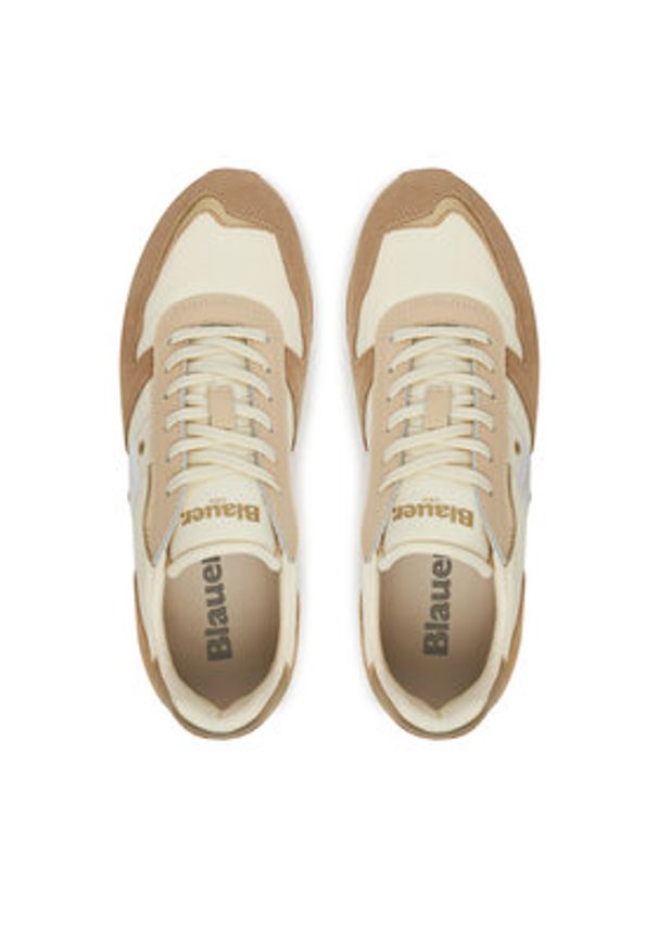 Blauer Sneakersy S5MELROSE02 Beżowy. Kolor: beżowy. Materiał: materiał