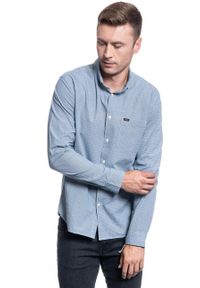 Lee - KOSZULA MĘSKA LEE REFINED SLIM BUTTON INDIGO L69XHGDK 112117231 #5