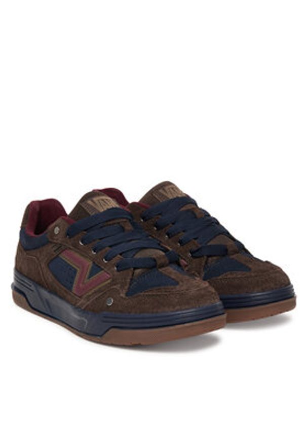 Vans Sneakersy Upland VN000D6FDRB1 Brązowy. Kolor: brązowy. Materiał: skóra