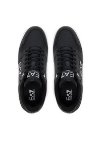 EA7 Emporio Armani Sneakersy X8X189 XK404 N349 Czarny. Kolor: czarny. Materiał: skóra #4