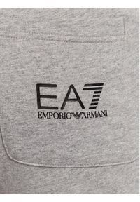 EA7 Emporio Armani Spodnie dresowe 8NPPC3 PJ05Z 3900 Szary Slim Fit. Kolor: szary. Materiał: bawełna #3