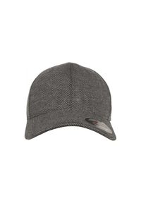 FLEXFIT - Czapka Flexfit heringbone. Kolor: wielokolorowy, szary, czarny. Styl: casual #1