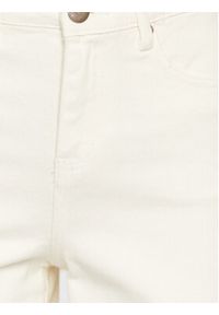 Glamorous Jeansy KA6641A Biały Regular Fit. Kolor: biały #4