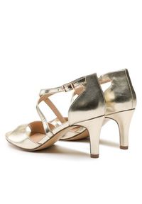 Clara Barson Sandały LS5953-02 Złoty. Kolor: złoty. Materiał: skóra #4