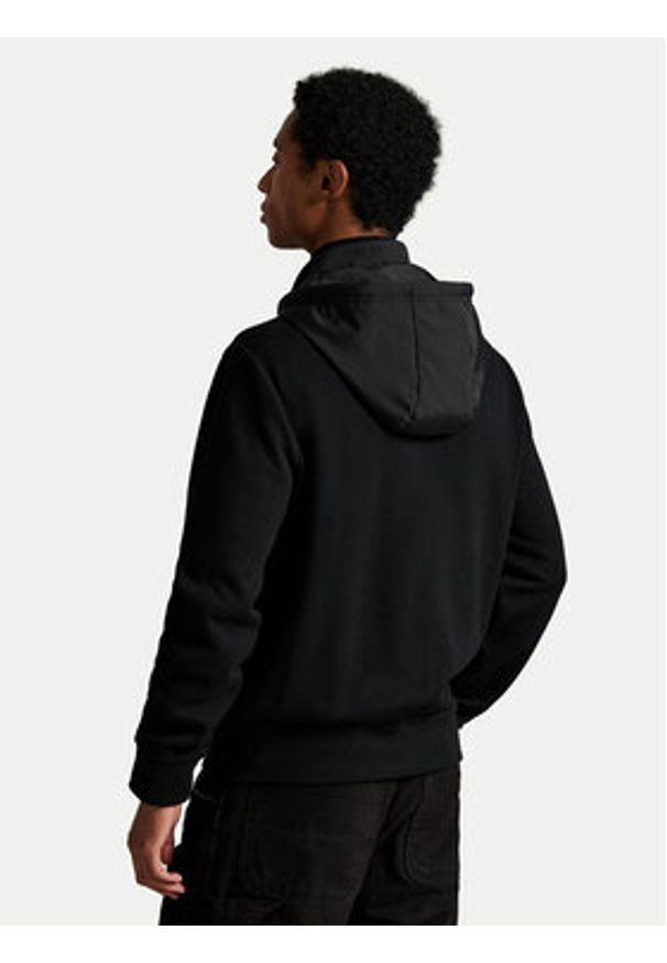 Polo Ralph Lauren Kurtka przejściowa 710981485001 Czarny Regular Fit. Typ kołnierza: polo. Kolor: czarny. Materiał: bawełna