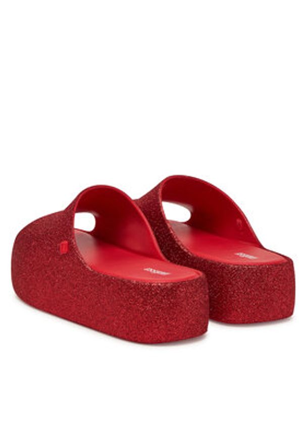 melissa - Melissa Klapki Free Platform Slide 36126 Czerwony. Kolor: czerwony. Obcas: na platformie