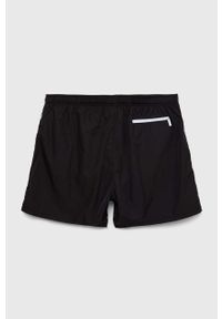 Armani Exchange szorty kąpielowe kolor czarny. Kolor: czarny. Materiał: tkanina #3