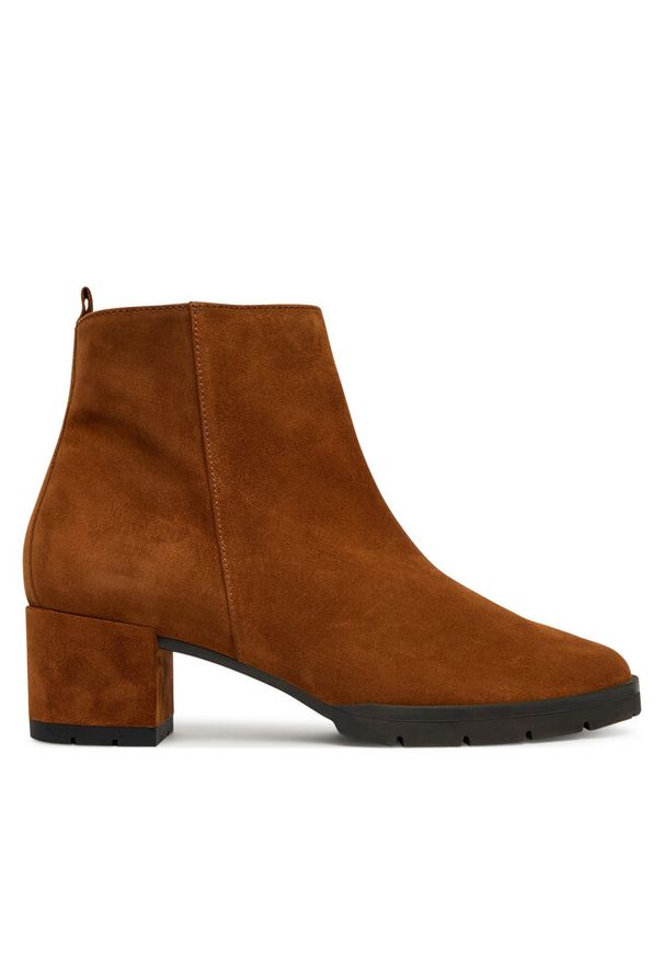 Botki HÖGL. Kolor: brązowy