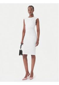 Rinascimento Sukienka koktajlowa CFC0127683003 Biały Slim Fit. Kolor: biały. Materiał: syntetyk. Styl: wizytowy #6
