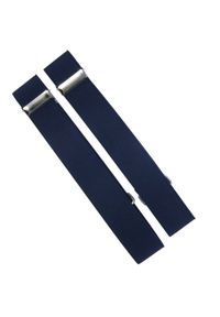 Modini - Granatowe opaski do rękawów koszuli X3. Kolor: niebieski. Materiał: guma #1