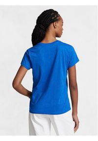 Polo Ralph Lauren T-Shirt New Rltpp 211898698021 Granatowy Regular Fit. Typ kołnierza: polo. Kolor: niebieski. Materiał: bawełna