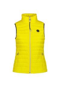 LUHTA - Kamizelka Damska Luhta Isokorpi. Kolor: żółty. Materiał: poliester. Sezon: zima #1