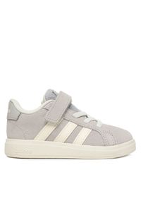 Adidas - adidas Sneakersy Grand Court 2.0 JR0782 Szary. Kolor: szary. Materiał: skóra, zamsz #1