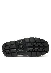 NEW ROCK Sneakersy M-120N-C69 Czarny. Kolor: czarny. Materiał: skóra #6