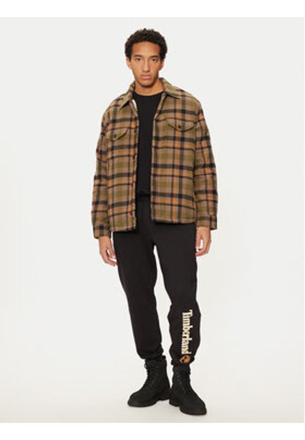 Timberland Kurtka przejściowa TB0A6VT6BK21 Brązowy Regular Fit. Kolor: brązowy. Materiał: bawełna