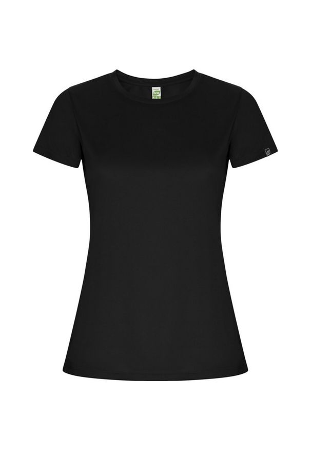 ROLY - Damska Koszulka Sportowa Imola. Kolor: czarny. Sport: turystyka piesza