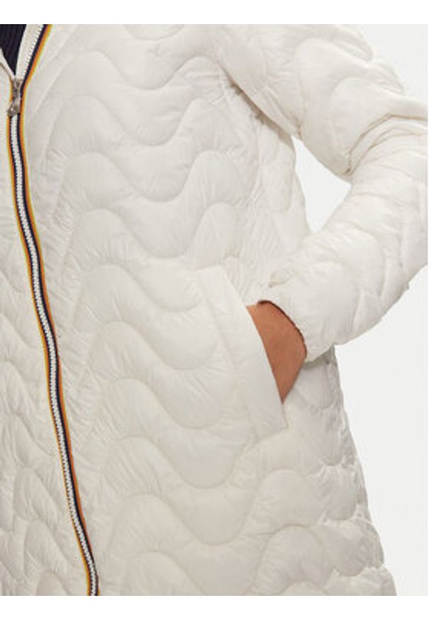 K-Way Kurtka zimowa Sophie K3112SW Écru Regular Fit. Materiał: syntetyk. Sezon: zima