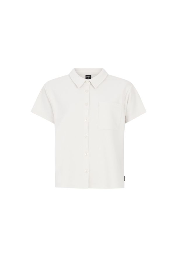 Bluzka damska Protest Hailo. Kolor: wielokolorowy, biały, beżowy