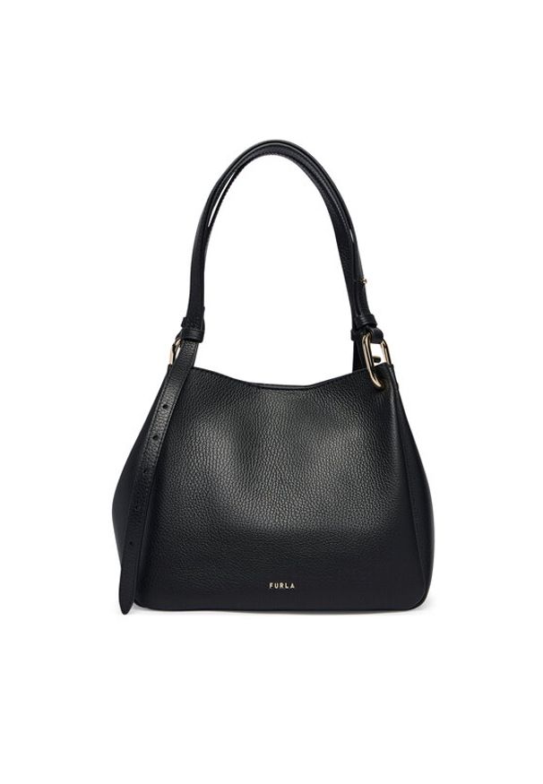 Furla Torebka Nuvola M WB02020 HSF000 CN O6000 Czarny. Kolor: czarny. Materiał: skórzane