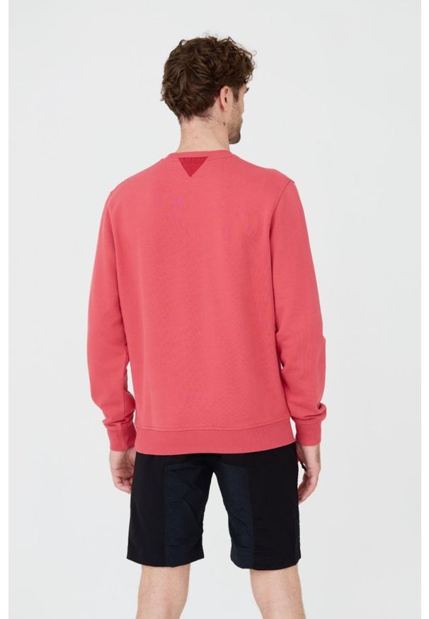 Aeronautica Militare - AERONAUTICA MILITARE Różowa męska bluza, Rozmiar XXL. Typ kołnierza: bez kaptura. Kolor: różowy