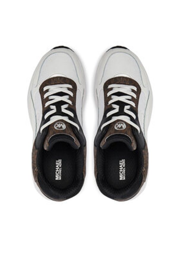 MICHAEL Michael Kors Sneakersy Sami 43S4SMFSBL Biały. Kolor: biały. Materiał: skóra