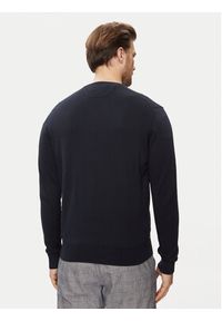 Bugatti Sweter 7300 95510 Granatowy Regular Fit. Kolor: niebieski. Materiał: bawełna #2