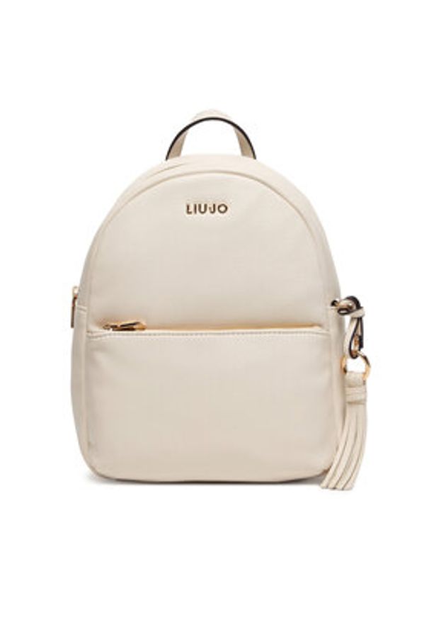 Liu Jo Plecak AA6188 E1012 Écru. Materiał: skóra