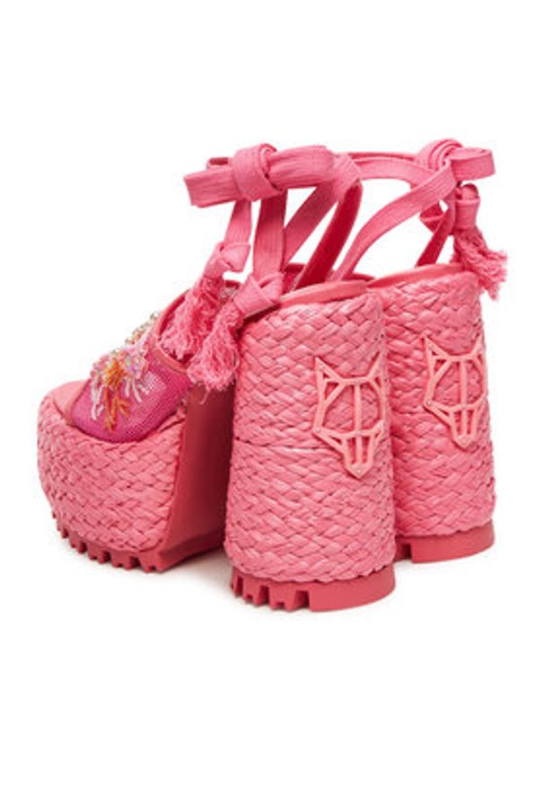 Naked Wolfe Sandały Bluebell Różowy. Kolor: różowy. Materiał: materiał