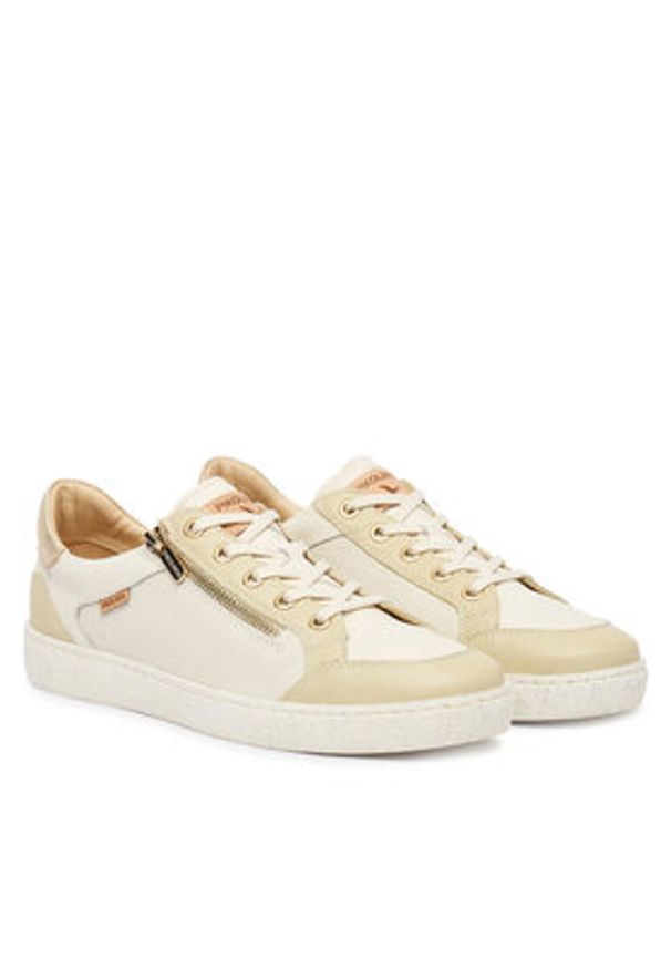 Pikolinos Sneakersy Lanzarote W7B-6737C1 Biały. Kolor: biały. Materiał: skóra
