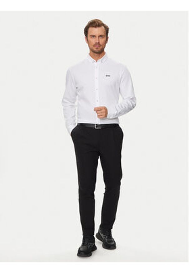 BOSS - Boss Koszula B_Motion 50523317 Biały Regular Fit. Kolor: biały. Materiał: bawełna