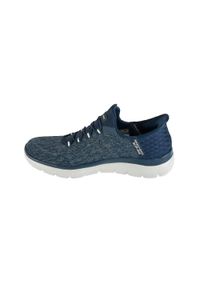 skechers - Buty męskie SKECHERS Summits Key Pace. Kolor: niebieski. Materiał: syntetyk