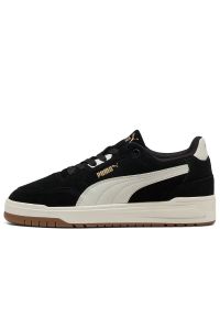 Buty unisex Puma Shuffle Downtown 40259702 - czarne. Kolor: czarny. Materiał: zamsz, guma. Szerokość cholewki: normalna #1