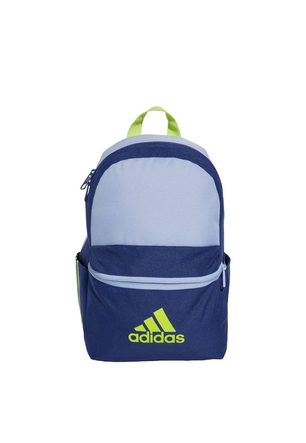 Adidas - Plecak Badge of Sport Kids. Kolor: niebieski. Materiał: materiał. Styl: sportowy