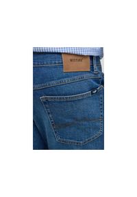 Męskie Spodnie Jeansowe Mustang Style Tramper Straight Denim Blue 1016809 5000 502 #3