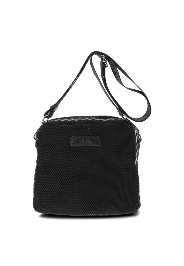 Big Star Accessories - Czarna Torebka Big Star Plecak Damski. Kolor: czarny. Materiał: materiał. Styl: elegancki, casual, sportowy