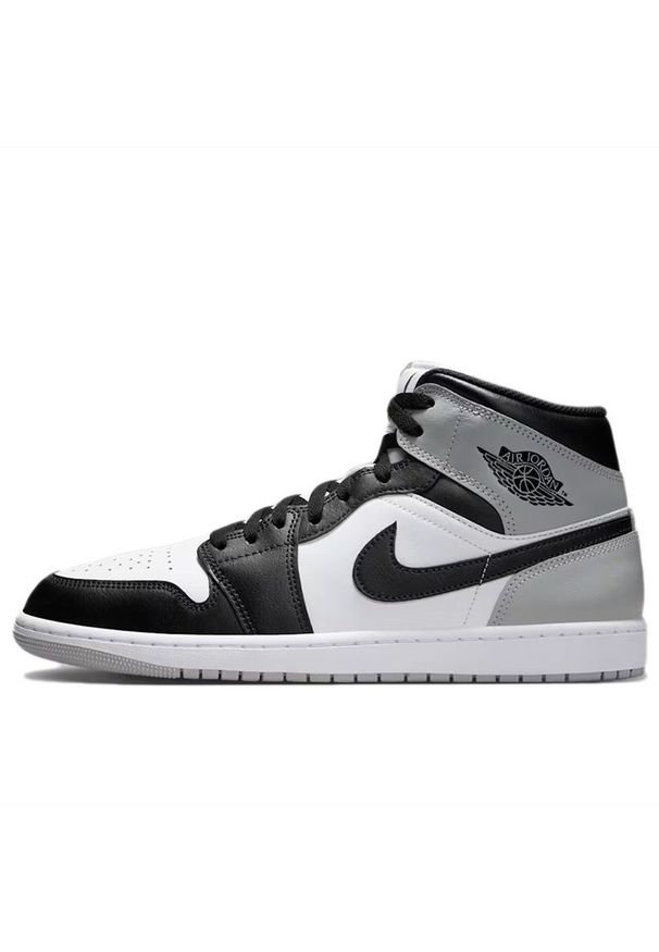 Buty męskie Air Jordan 1 Mid DQ8426-101 - multikolor. Kolor: wielokolorowy. Materiał: guma, syntetyk, materiał, skóra. Szerokość cholewki: normalna