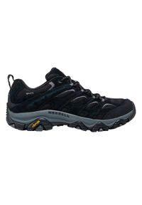 Buty trekkingowe męskie Merrell Moab 3 Gtx Gore-tex. Zapięcie: sznurówki. Kolor: czarny. Materiał: guma, tkanina, skóra, materiał, syntetyk. Szerokość cholewki: normalna. Technologia: Gore-Tex. Sport: turystyka piesza