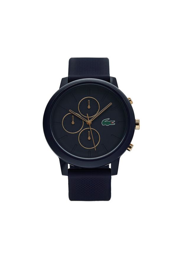 Lacoste Zegarek 2011248 Granatowy. Kolor: niebieski