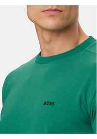 BOSS T-Shirt 50506373 Zielony Regular Fit. Kolor: zielony. Materiał: bawełna #4
