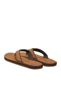 Quiksilver Japonki 808416 Brązowy. Kolor: brązowy. Materiał: materiał #5