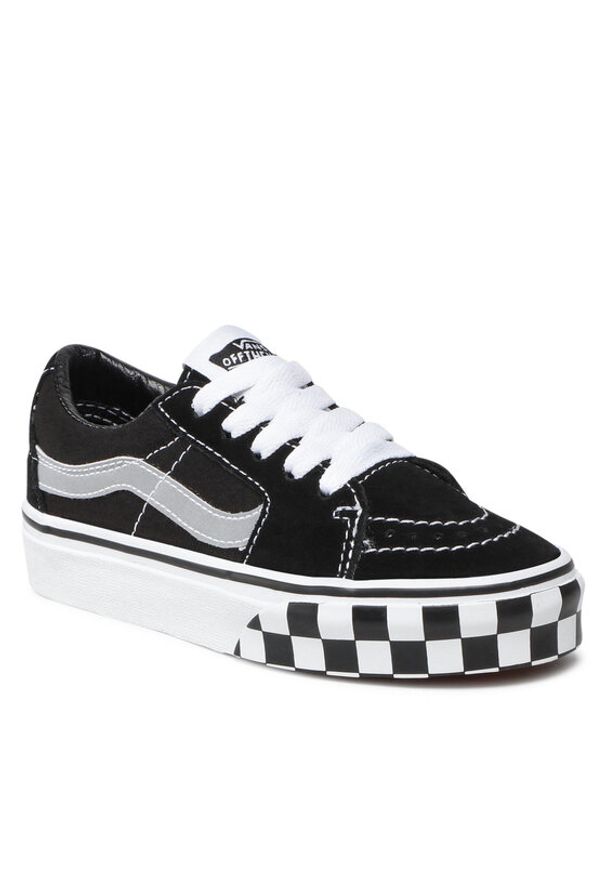 Vans Tenisówki Sk8-Low VN0A7Q5LAC91 Czarny. Kolor: czarny. Materiał: skóra, zamsz