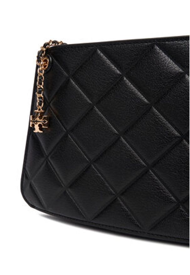 Tory Burch Torebka Fleming Pochette 176623 Czarny. Kolor: czarny. Materiał: skórzane