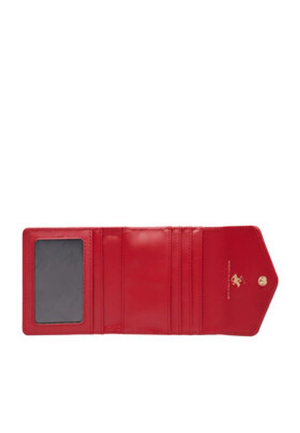 Beverly Hills Polo Club Portfel CWBEO-BHPC-W1-003-SS26 Czerwony. Kolor: czerwony. Materiał: skóra