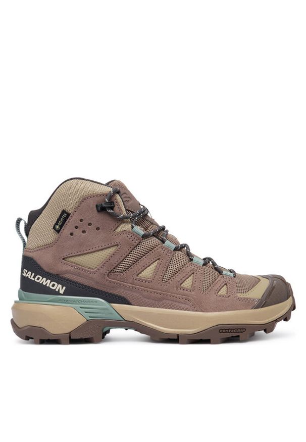 salomon - Salomon Trekkingi X Ultra 360 Ltr Mid Gtx W L49158400 Khaki. Kolor: brązowy. Materiał: materiał
