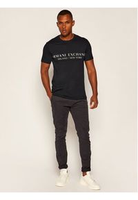 Armani Exchange T-Shirt 8NZT72 Z8H4Z 1510 Granatowy Slim Fit. Kolor: niebieski. Materiał: bawełna #2