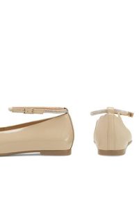 Lasocki Baleriny RST-NOEL-57 Beżowy. Kolor: beżowy. Materiał: skóra, lakier #5
