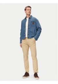 Guess Jeans Koszula jeansowa M6GH51 D5M5V Niebieski Oversize. Kolor: niebieski. Materiał: bawełna #3