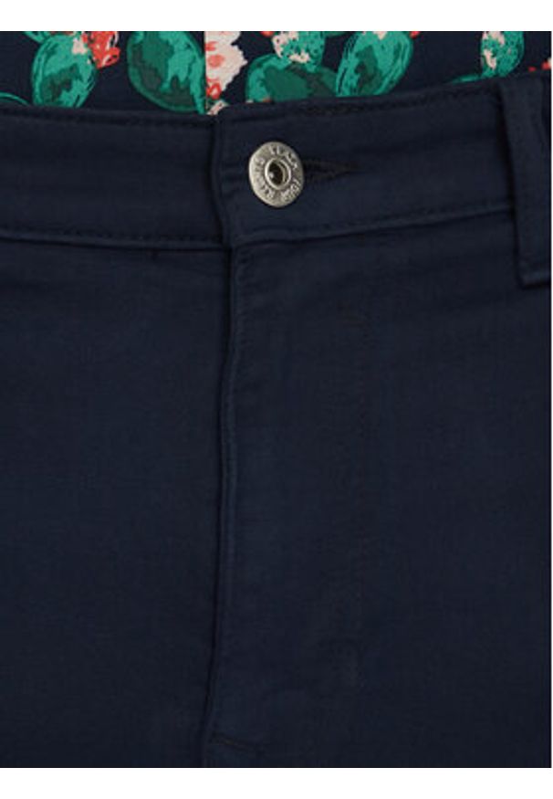 Blend Szorty jeansowe 20718139 Granatowy Regular Fit. Kolor: niebieski. Materiał: bawełna